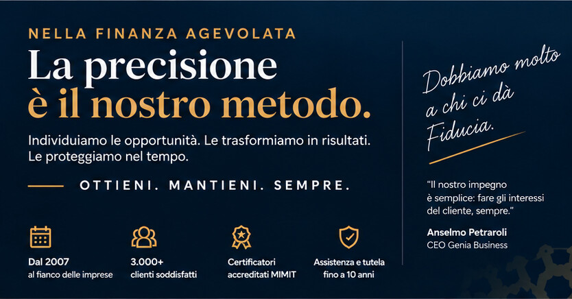 La precisione &egrave; il nostro metodo